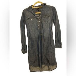 White House Black Market Denim Dress
